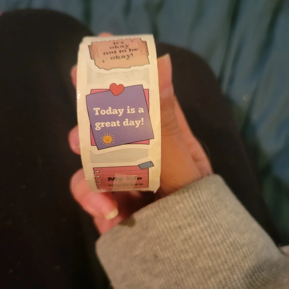 Affirmation Sticker Roll - Picture 1 of 3